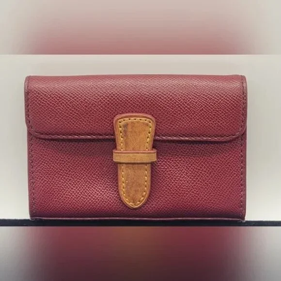 DOONEY & BOURKE JANINE SAFFIANO LEATHER COIN PURSE - Picture 1 of 5